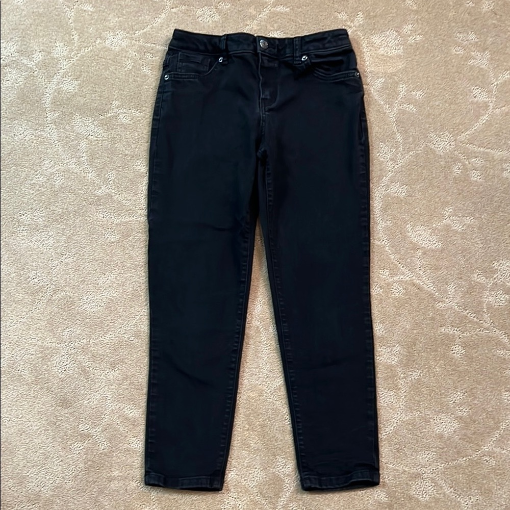 🌟2/$15🌟Girls Cat & Jack Black Skinny Ultimate Stretch Jeans, Sz 14